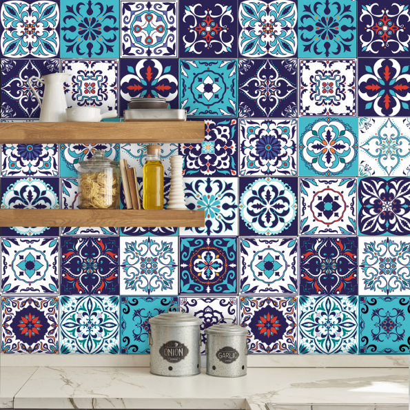PATCHWORK MATHILDA - FLIESENAUFKLEBER SET